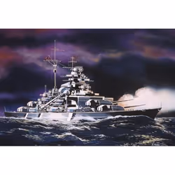 Revell 5802, Naval ship model, Assembly kit, 1:1200, Bismarck, Any gender, Plastic