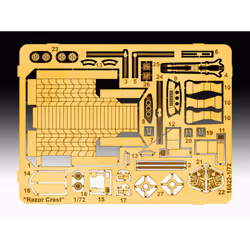 The Mandalorian 1/72 Razor Crest Platinum Edition scale model kit
