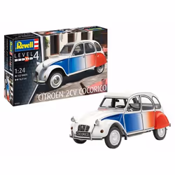 Revell Citroën 2 CV Cocorico Classic car model Assembly kit 1:24