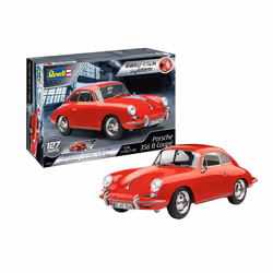 Revell Porsche 356 Coupe Classic car model Assembly kit 1:16