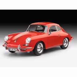 Revell Porsche 356 Coupe Classic car model Assembly kit 1:16
