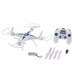 Revell GO! STUNT, 4 rotors, 30 m, 380 mAh, Blue, White