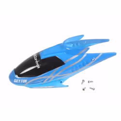Revell 23982, Canopy (front), Black, Blue