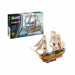 Revell 05408 H.M.S. Victory Ship + Paints, Glue, Brush 1/1225 Scale Model - Additional view 5