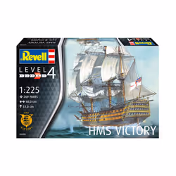 Revell 05408 H.M.S. Victory Ship + Paints, Glue, Brush 1/1225 Scale Model - Additional view 9