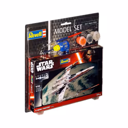 Revell Model Set X-wing Fighter, Spaceplane model, Assembly kit, 1:112, X-wing, Star Wars, Advanced