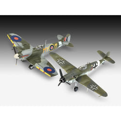 Revell Combat Set Messerschmitt Bf109G-10 & Spitfire Mk.V