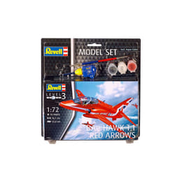 Revell Model Set BAe Hawk T.1 Red Arrows Fixed-wing aircraft model Assembly kit 1:72