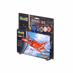 Revell Model Set BAe Hawk T.1 Red Arrows Fixed-wing aircraft model Assembly kit 1:72