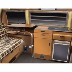 Volkswagen T2 Camper easy-click Model Set (1:24 Scale)