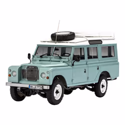 Revell Land Rover III, Off-road vehicle model, Assembly kit, 1:24, Land Rover III, Any gender, 105 pc(s)