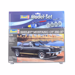 Revell Model Set Shelby Mustang GT 350, Muscle car model, Assembly kit, 1:24, Shelby Mustang GT 350, Ambitioned, 86 pc(s)