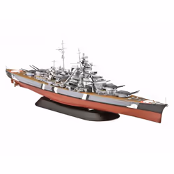 Revell Bismarck, Naval ship model, Assembly kit, 1:700, Battleship Bismarck, Pro, 295 pc(s)