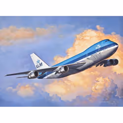 Revell Boeing 747-200, Fixed-wing aircraft model, Assembly kit, 1:450, Boeing 747-200, Plastic, Intermediate
