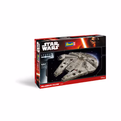 Revell Millennium Falcon, Spaceplane model, Assembly kit, 1:241, Millennium Falcon, Star Wars 7 Episode, 20 pc(s)