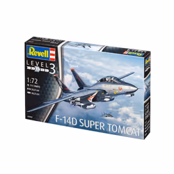 Revell Grumman F-14D Super Tomcat Fixed-wing aircraft model Assembly kit 1:72