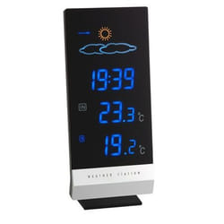 TFA-Dostmann 35.1093 digital weather station Black, Silver
