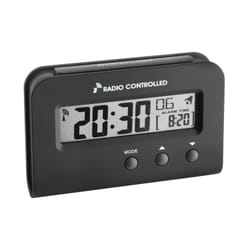 TFA-Dostmann 60.2513.01 alarm clock Digital alarm clock Black