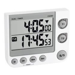 TFA-Dostmann 38.2025 kitchen timer Digital kitchen timer White