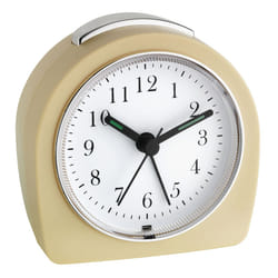 TFA-Dostmann Elektronischer Wecker beige Quartz alarm clock
