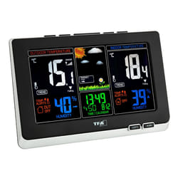 TFA-Dostmann 35.1129.01 digital weather station Black Battery