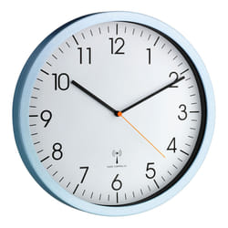 TFA-Dostmann 60.3517 Digital clock Circle Blue, White