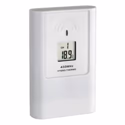 TFA-Dostmann Casa Black LCD Battery