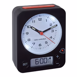 TFA-Dostmann Combo Mechanical alarm clock Black, Red - Additional view 2