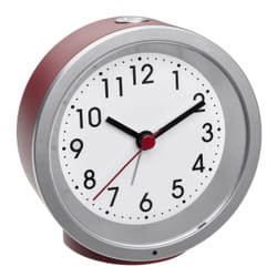 TFA-Dostmann Analogue alarm clock Red