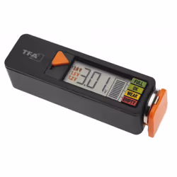 TFA-Dostmann 98.1126.01 battery tester Black