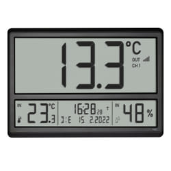 TFA-Dostmann 60.4523.01 alarm clock Digital alarm clock Black