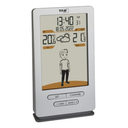 TFA-Dostmann Weather Jack Silver Battery
