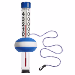 TFA-Dostmann 40.2003, Liquid environment thermometer, Outdoor, °C, 0 - 40 °C, Blue, White, Plastic
