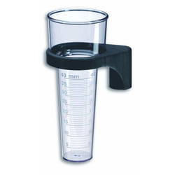 TFA-Dostmann 47.1006 rain gauge Black, Transparent
