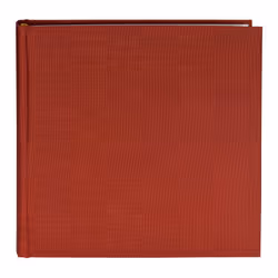 Goldbuch Summertime, Red, 60 sheets, Case binding, Paper, Polyurethane, White, 250 mm