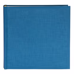 Goldbuch Summertime, Blue, 60 sheets, Case binding, Polyurethane, White, 250 mm