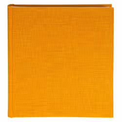 Goldbuch Summertime, Yellow, 100 sheets, Case binding, Polyurethane, White, 300 mm