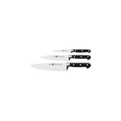 ZWILLING Knife Set, 3 pcs., Paring Knife, Slicing Knife, Chef's Knife, Special stainless steel/plastic handle, Professional S