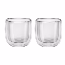 ZWILLING 39500-077-0, Transparent, Glass, 2 pc(s), Clear, Round, 240 ml