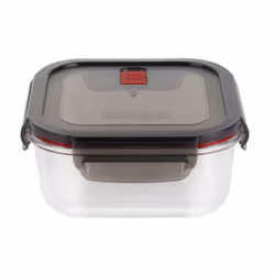 ZWILLING 39506-006, Box, Square, 1.1 L, Black, Transparent, Glass, Plastic, 280 °C