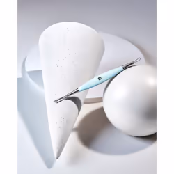 Professional Blackhead Remover with 2 Loops and Ergonomic Shape Stainless Steel Premium Mint