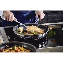 Zwilling - Frying pan 65249 by Cornelia Poletto, made of 18/10 steel, Steel 18/10. plastic, stainless steel, 20cm + 24cm + 28cm