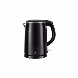 1022207 Kettle, Plastic, Stainless Steel, Black