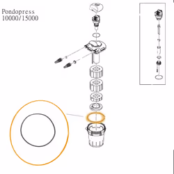 Replacement O-Ring for Biopress/PondoPress Part No. 28812 - Oase