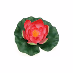 Oase Pontec PondoLily Floating Lily Pad Flower Decoration Pond Fish Koi Garden - Orange