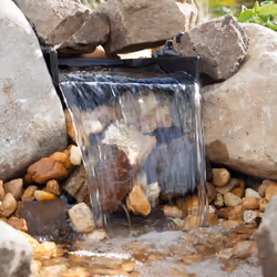 Pontec PondoFall Stream Courtyard, Black