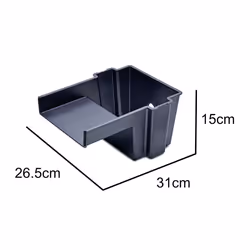 Pontec PondoFall Stream Courtyard, Black