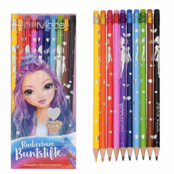 Depesche 001595, Black, Blue, Brown, Green, Orange, Pink, Purple, Red, Yellow, 10 pc(s)