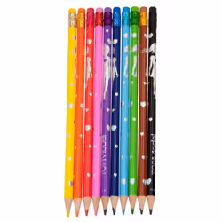Depesche 001595 Black, Blue, Brown, Green, Orange, Pink, Purple, Red, Yellow 10 pc(s)