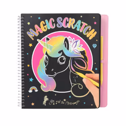 Depesche Ylvi & the Minimoomis Magic Scratch Book, 20 pages, Boy/Girl, Pencil(s) included, Coloring book/album